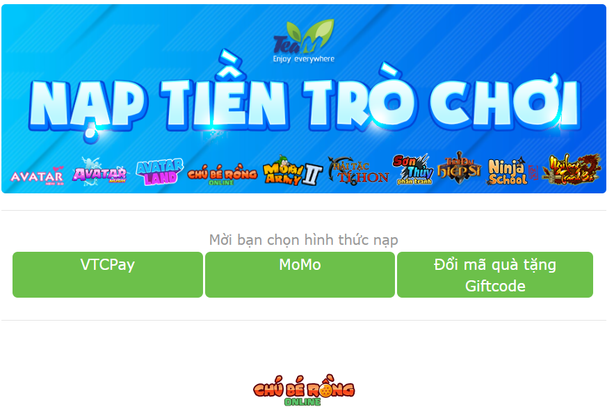 Ba hình thức cách nạp ngọc còn phổ biến trong game