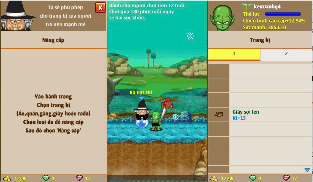 Bà hạt mít cạnh làng