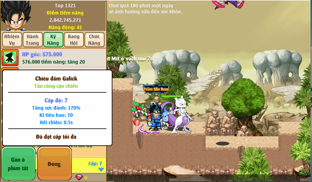 Đấm galick - Xayda