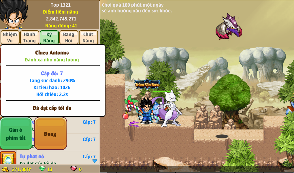 Chiêu antomic - xayda