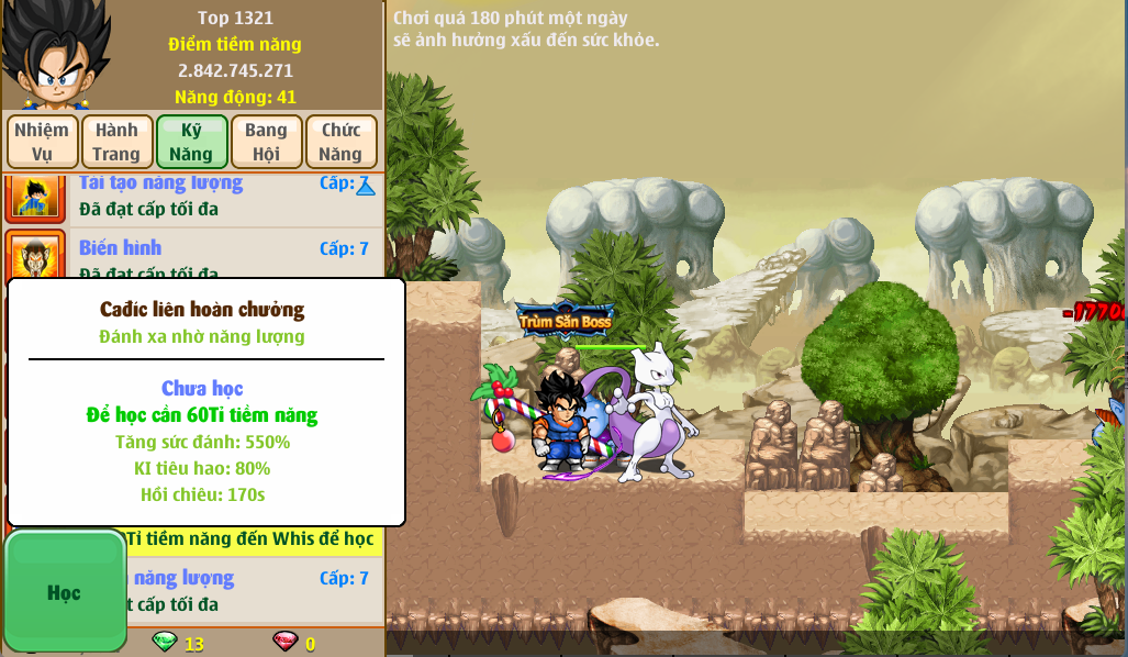 Cadic Liên Hoàn Chưởng - Xayda 