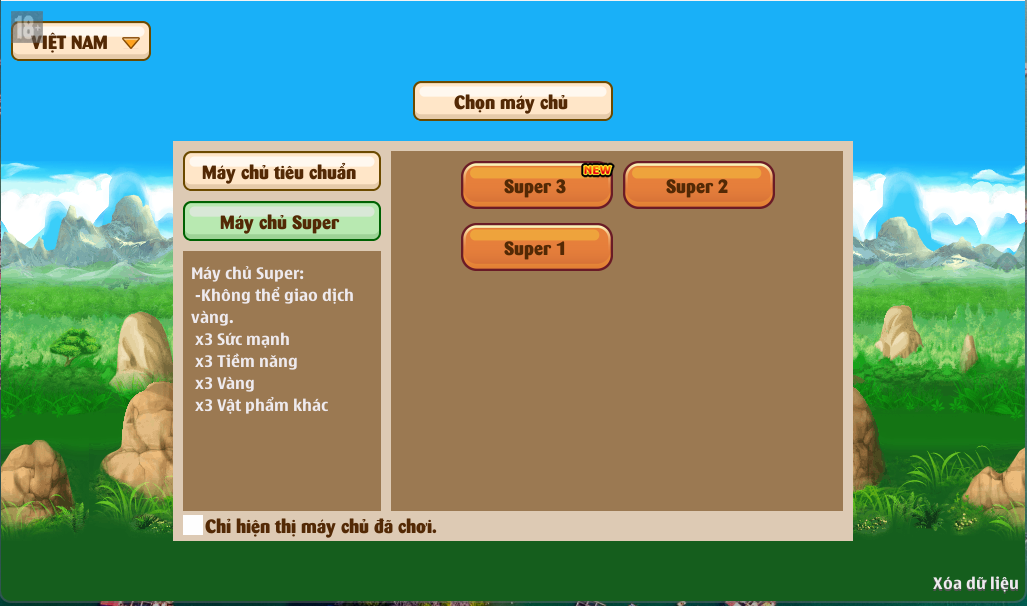 Khai mở máy chủ Sp 3