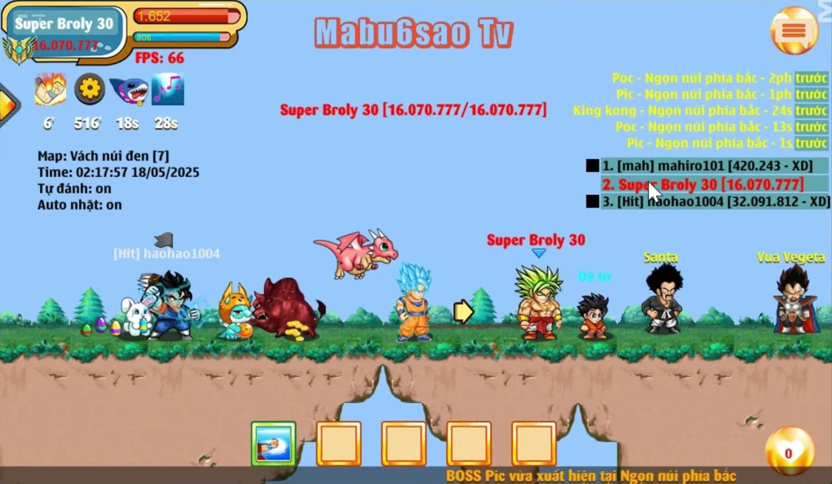 Săn đệ Super Broly