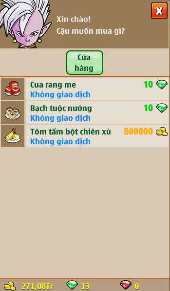 Các VP i-tem mua tại Osin