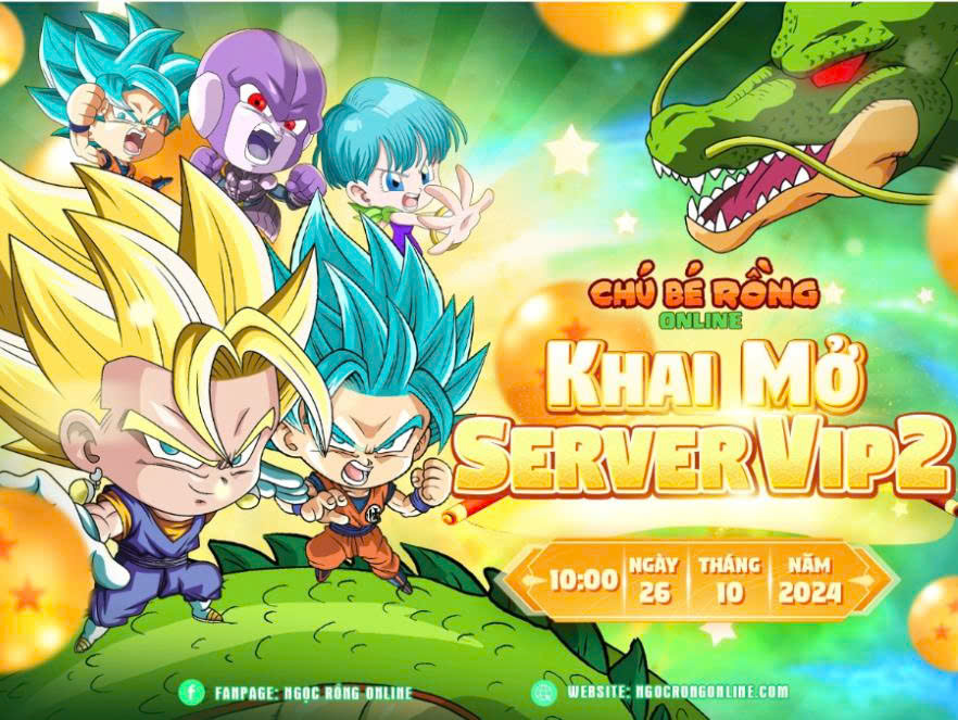 Khai mở máy chủ VIP 2