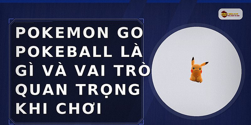 Pokemon Go Pokeball là gì và vai trò quan trọng khi chơi