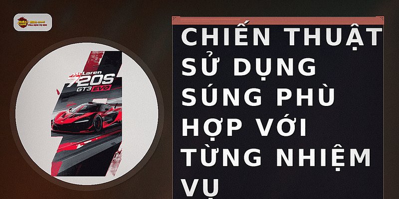 Chiến thuật sử dụng súng phù hợp với từng nhiệm vụ