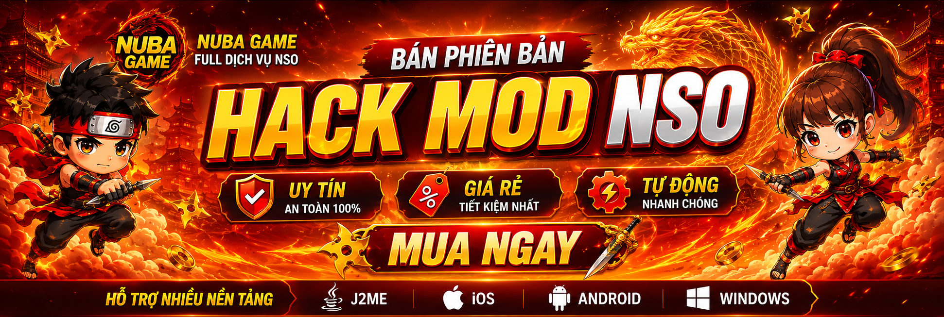 Bán phiên bản Hack Mod NSO - NubaGame