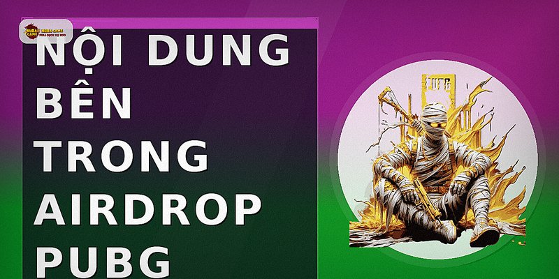 Nội dung bên trong airdrop PUBG