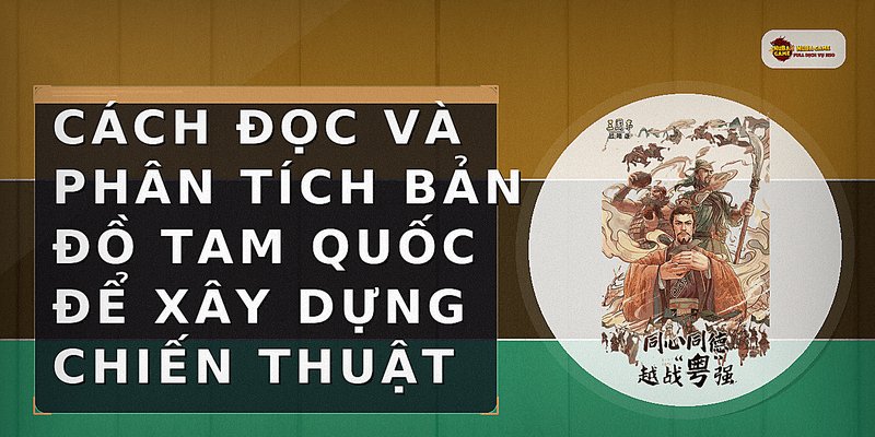 Cách đọc và phân tích bản đồ Tam Quốc để xây dựng chiến thuật